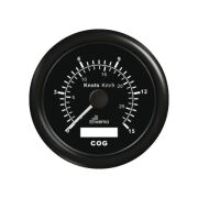 Wema GPS-Speedometer Analog schwarz 15kn/27km